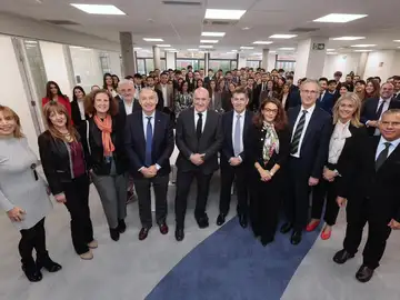El alcalde de Valladolid, Jesús Julio Carnero, participa en la inauguración de la ampliación de las instalaciones de PricewaterhouseCoopers El alcalde de Valladolid, Jesús Julio Carnero, participa en la inauguración de la ampliación de las instalaciones de PricewaterhouseCoopers
