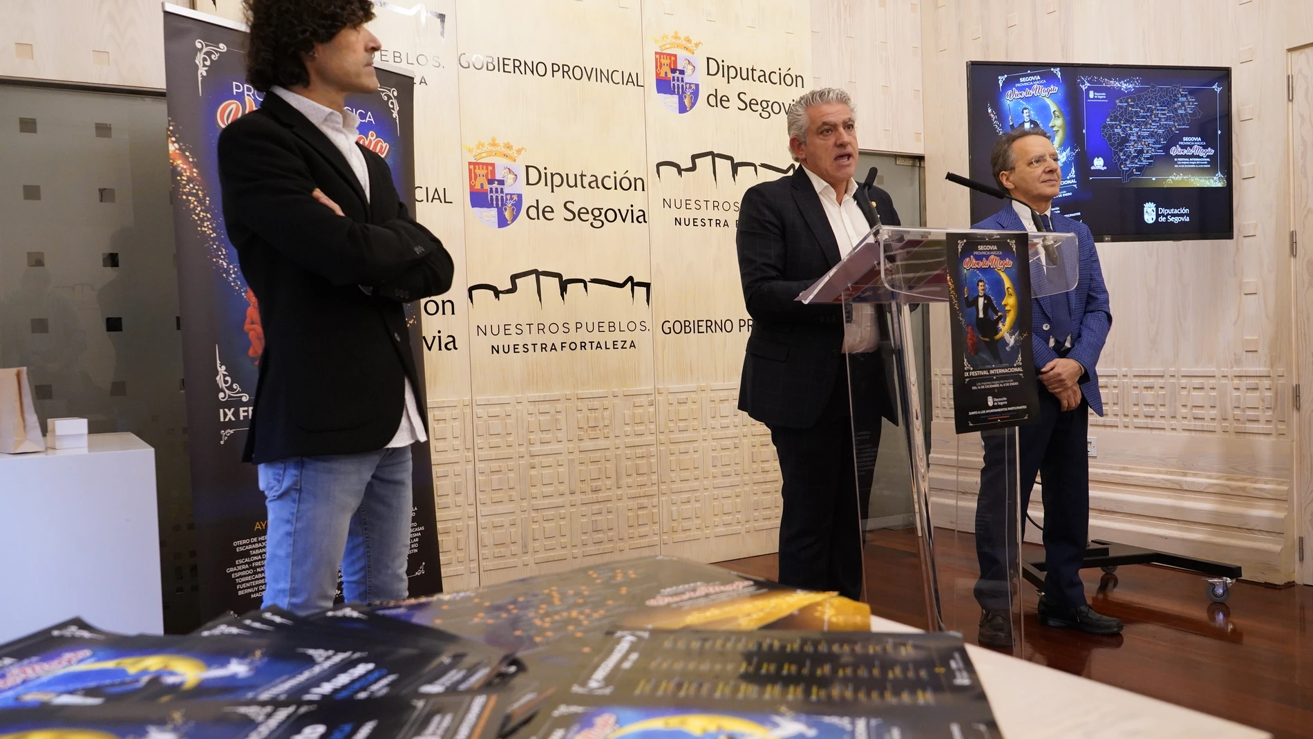 El vicepresidente y diputado de Cultura, Juventud y Deportes, José María Bravo, presenta la programación