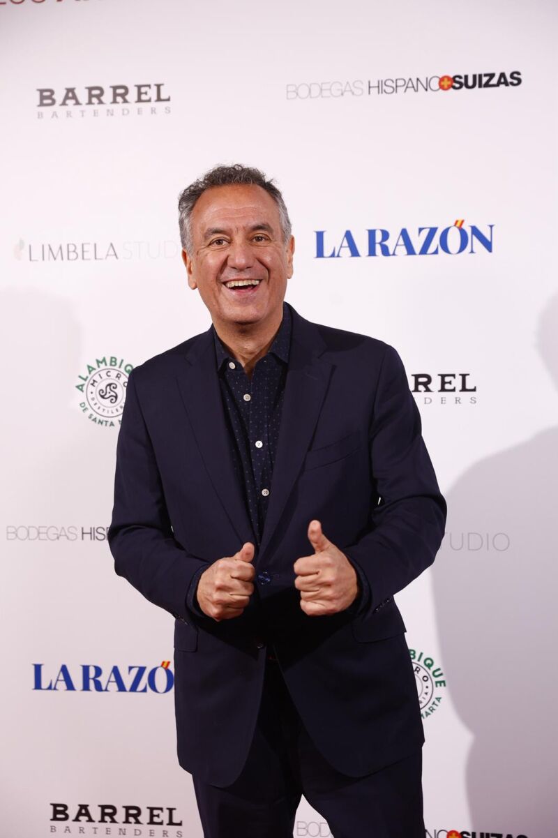 Roberto Brasero en la fiesta de LA RAZÓN