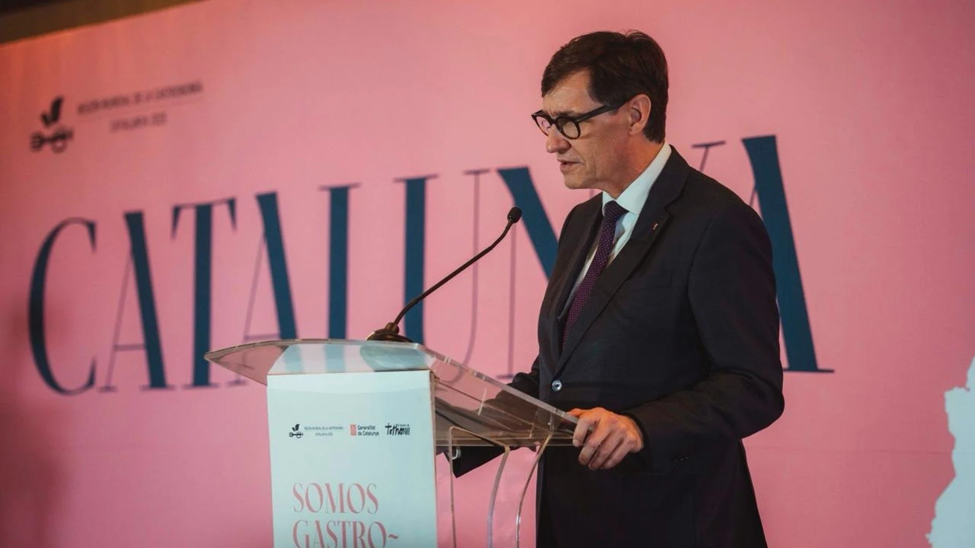 El presidente de la Generalitat, Salvador Illa, la noche del miércoles en México. REMITIDA / HANDOUT por Generalitat de Catalunya Fotografía remitida a medios de comunicación exclusivamente para ilustrar la noticia a la que hace referencia la imagen, y citando la procedencia de la imagen en la firma 04/12/2025