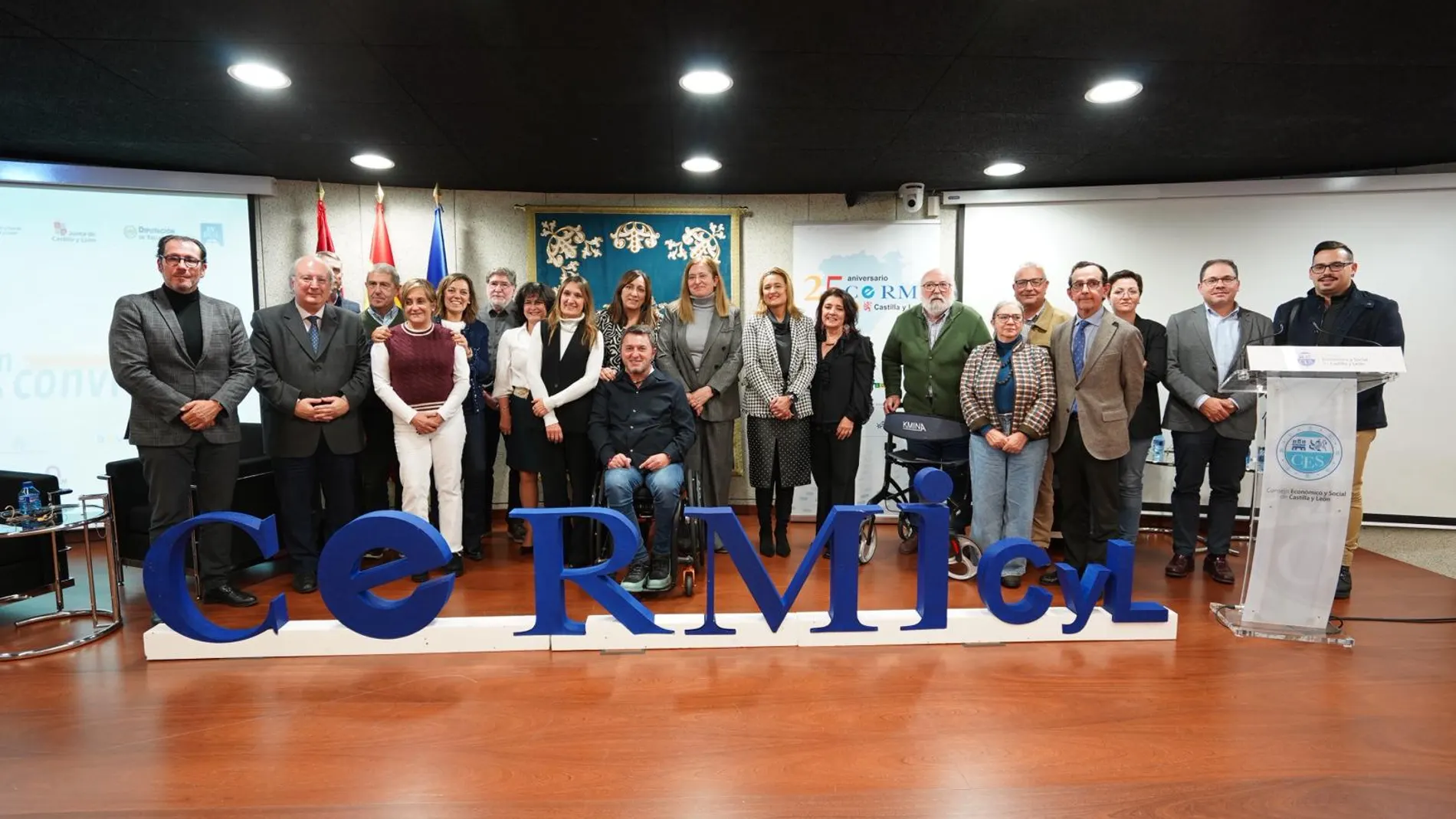 Acto de conmemoración del 25 Aniversario de CERMI Castilla y León