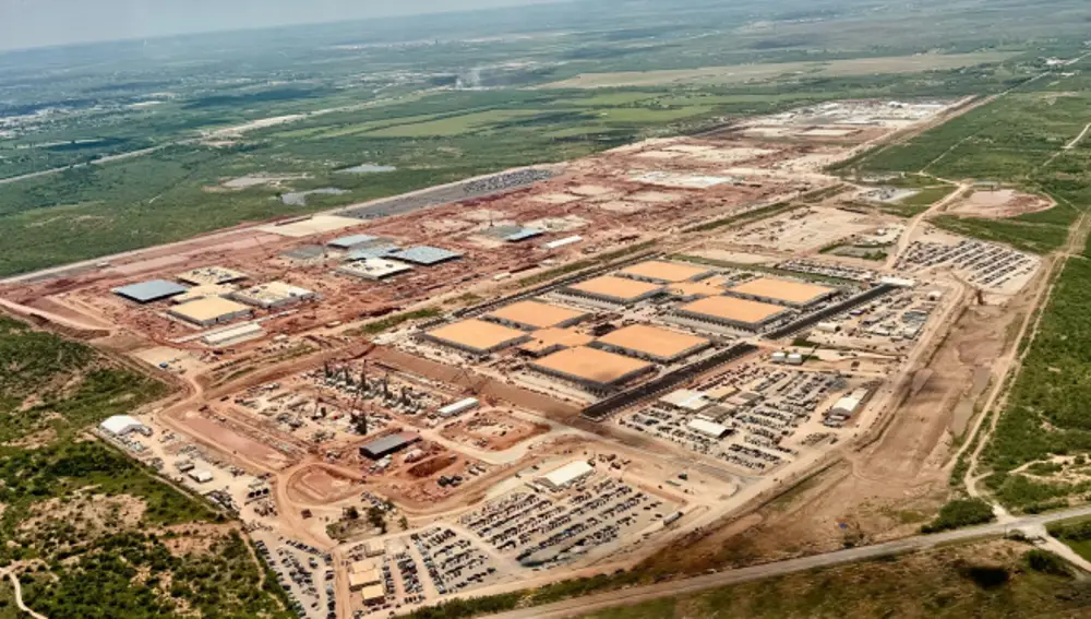 El centro de datos Stargate I de Abilene, Texas.