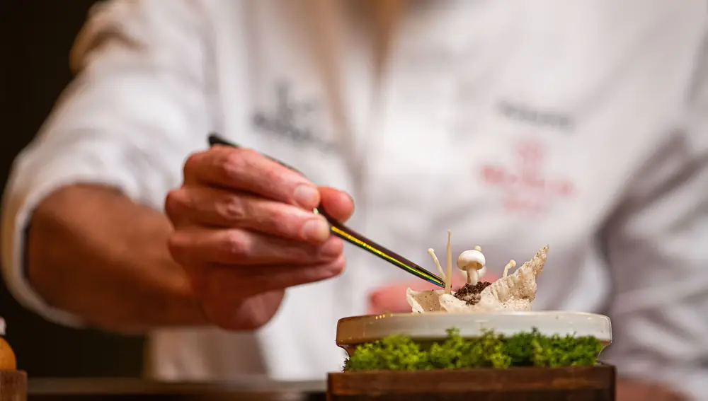 Detalle gastronómico de Retama