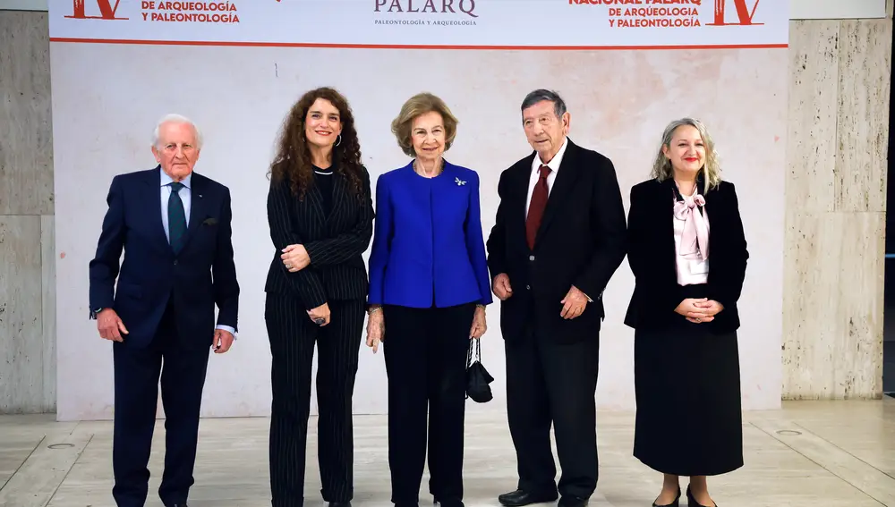 La reina Sofía entrega el IV Premio Nacional Palarq de arqueología y paleontología