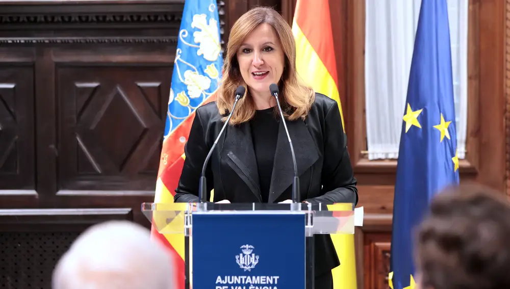 La alcaldesa de Valencia, María José Catalá