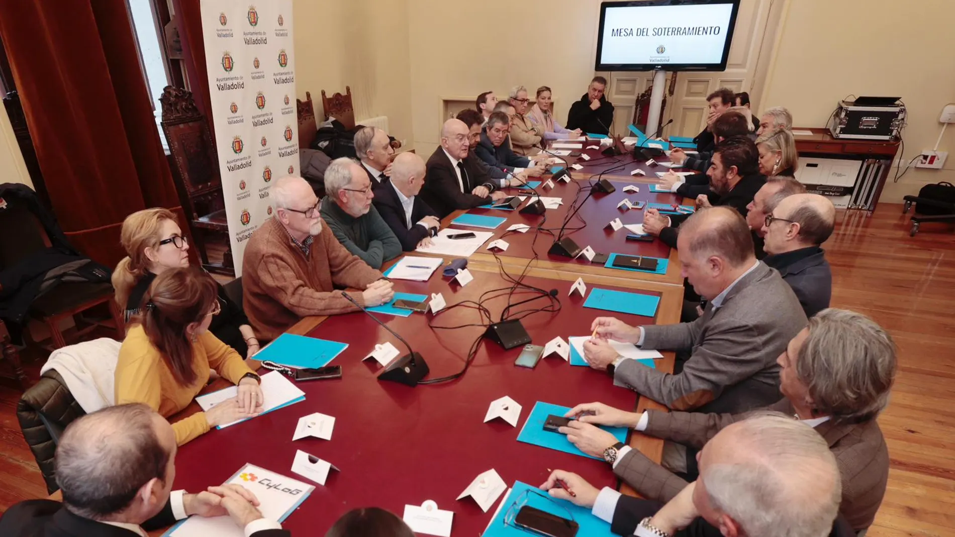 Reunión de la Mesa del Soterramiento de Valladolid