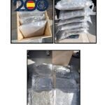 MURCIA.-Sucesos.- Detenidos dos hombres en Murcia por pretender enviar marihuana a Alemania por una empresa de paquetería