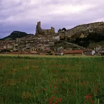Vista general de la ciudad burgalesa de Frías