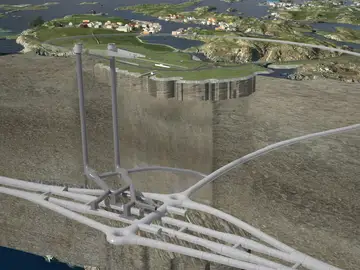 Perfil del nuevo túnel que conectará los fiordos de Noruega Ingeniería