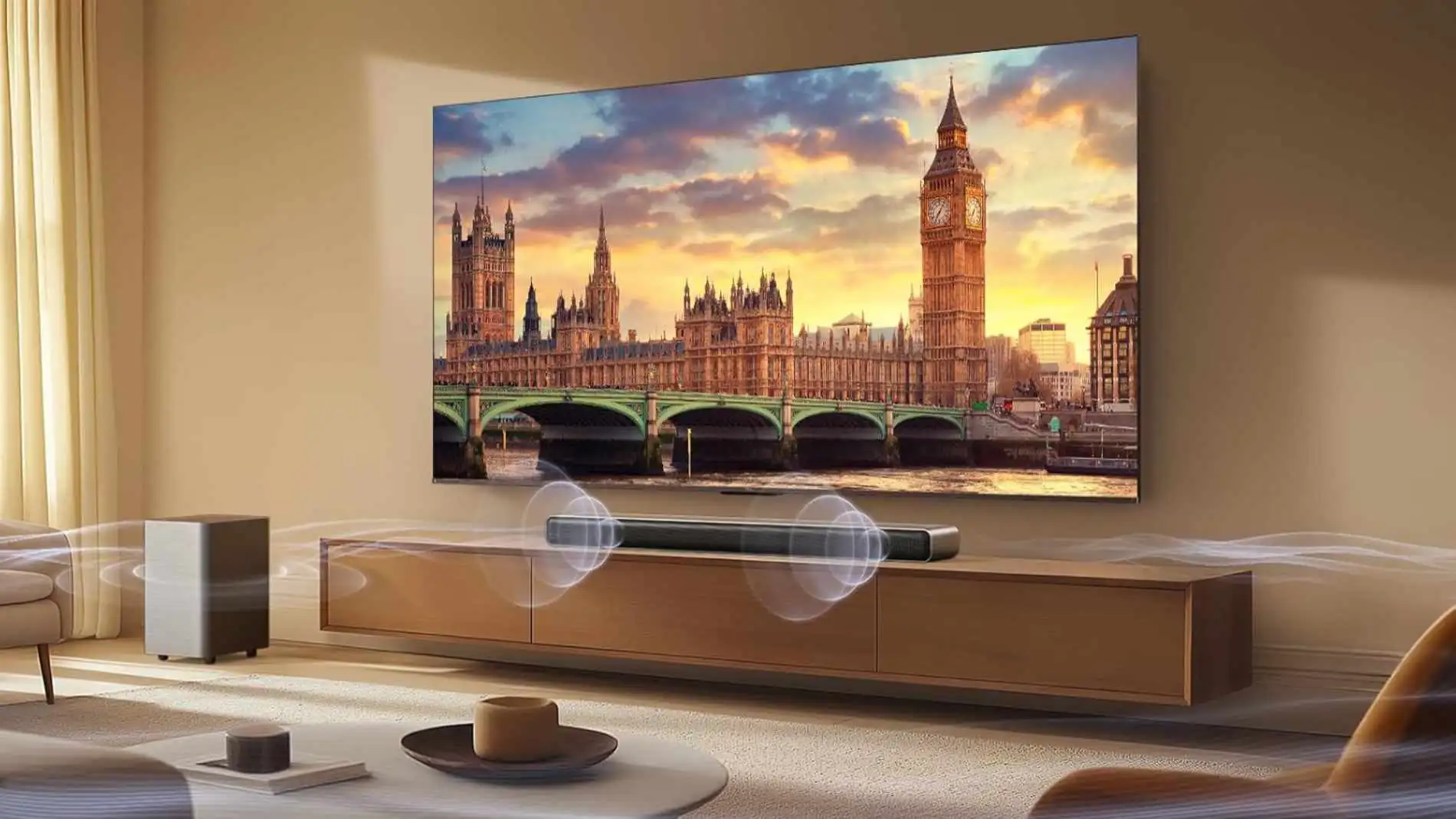 La barra de sonido TCL S55HE mejora la inmersión a la hora de ver una película o serie