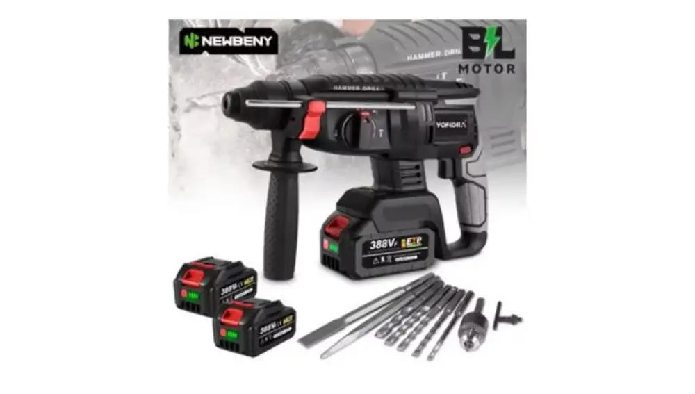 Martillo rotativo eléctrico sin escobillas