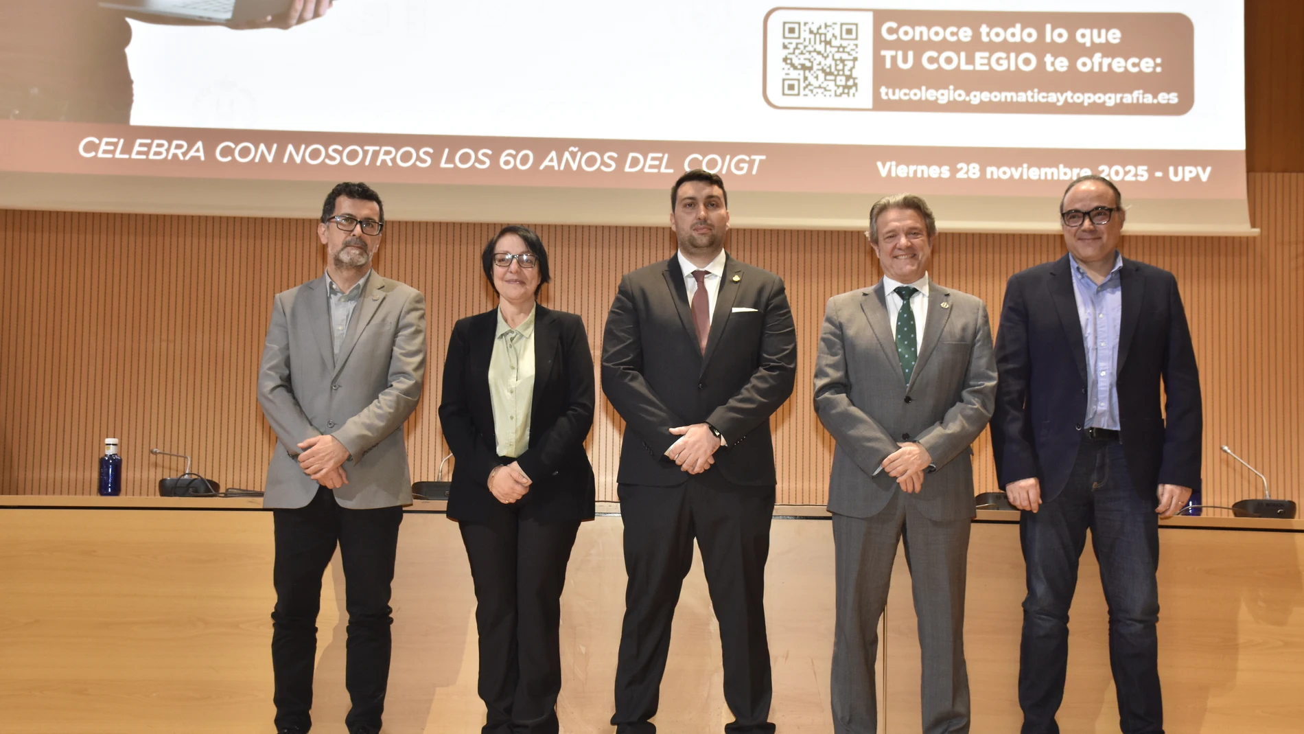 Los ingenieros geomáticos analizan las últimas novedades tecnológicas del sector en una jornada que conmemora el 60 aniversario del Colegio