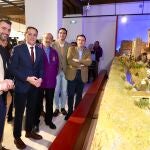 El presidente de la Diputaci&oacute;n de Valladolid, Conrado &Iacute;scar, inaugura el Bel&eacute;n Monumental