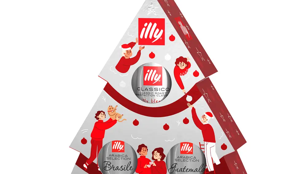 Kit navideño Illy Café