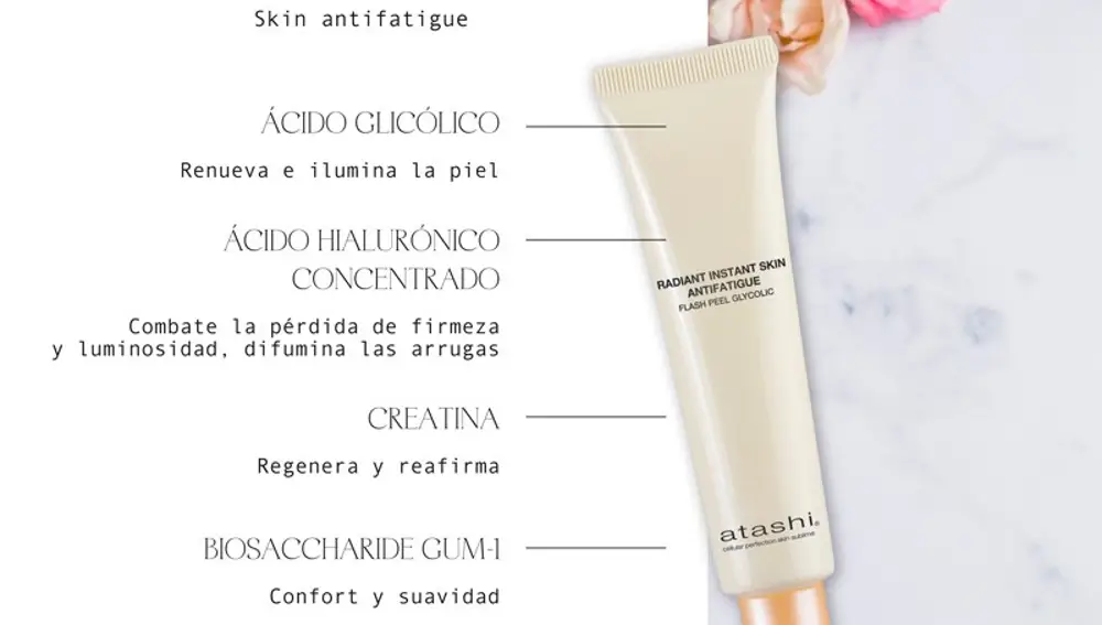 Radiant Instant Skin Antifatigue Flash Peel Glycolic