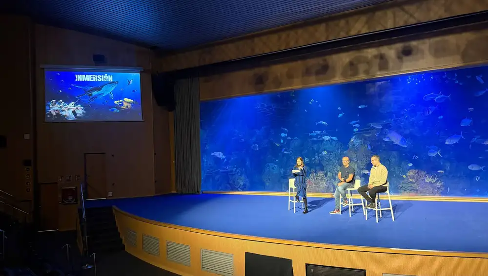 Presentación de INMERSIÓN, Auditorio Mar Rojo del Oceanogràfic de Valencia