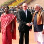 Russian President Putin visits India