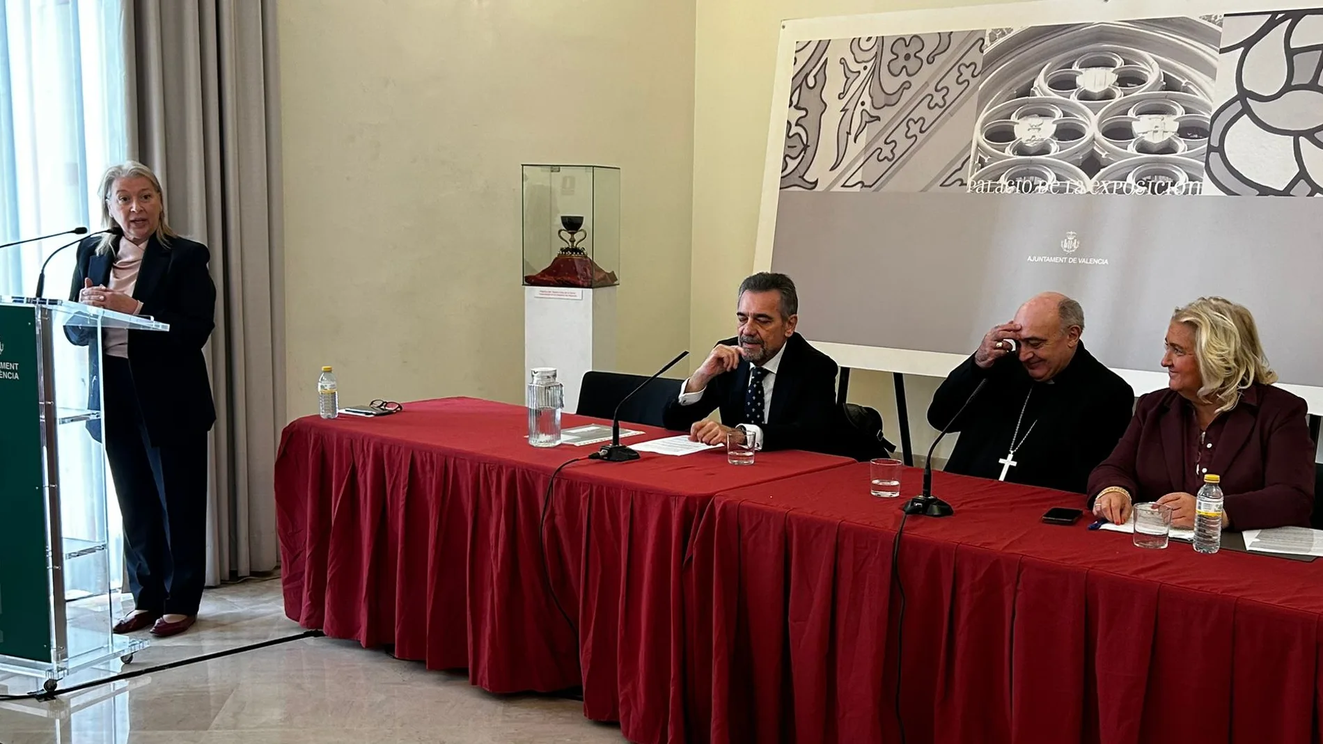 Alicia Palazón, Carlos Alfonso, Enrique Benavent y María José Ferrer