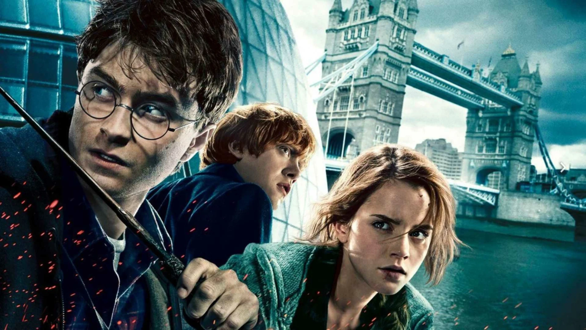 Daniel Radcliffe, Emma Watson y Rupert Grint fueron los protagonistas de la franquicia de fantasía más conocida