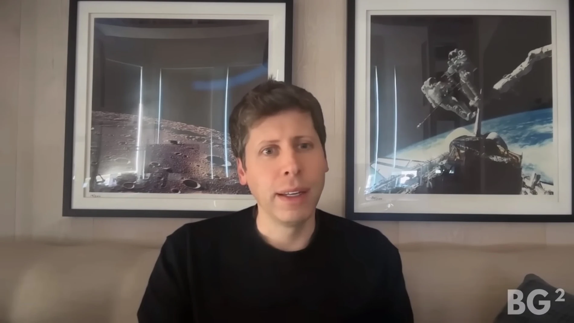 Sam Altman, CEO de OpenAI, durante su intervención en el espacio BG2 Podcast