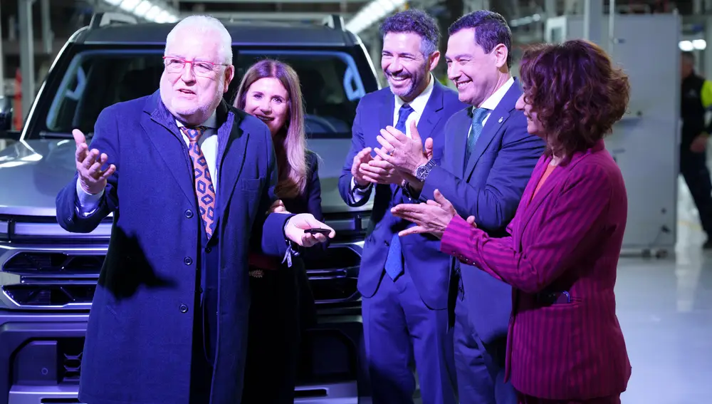 Acto oficial de presentación de la factoría de Santana Factory en Jaén