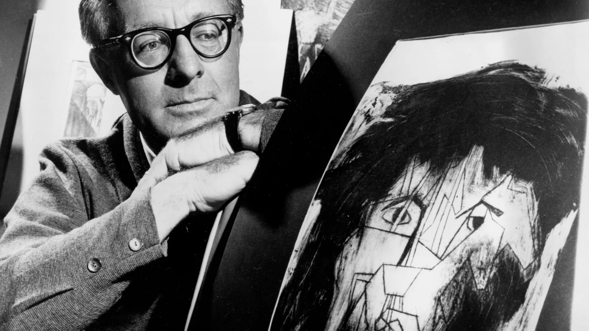 El escritor Ray Bradbury, autor de "Crónicas Marcianas"