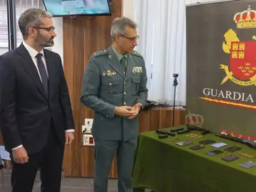 MURCIA.-Sucesos.- Intervienen armas de guerra en la vivienda de uno de los tres detenidos por el doble crimen de Lorca (Murcia) MURCIA.-Sucesos.- Intervienen armas de guerra en la vivienda de uno de los tres detenidos por el doble crimen de Lorca (Murcia)
