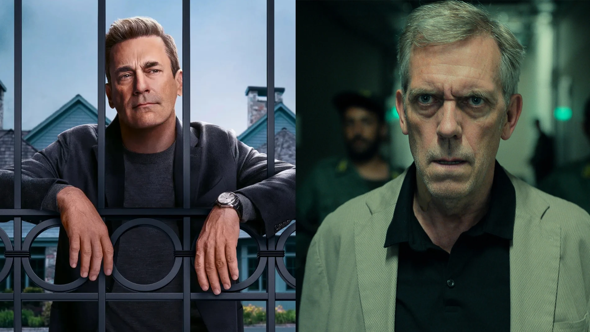 Hugh Laurie, Jon Hamm y sus respectivas series renovadas en Apple TV