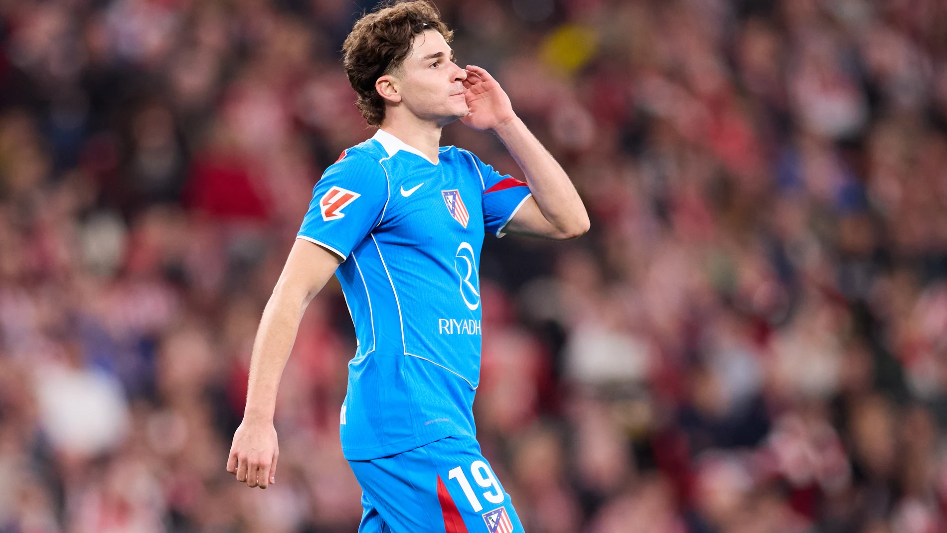 Julián Álvarez, en San Mamés