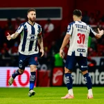 Sergio Ramos marcó de penalti en su último partido con el Monterrey