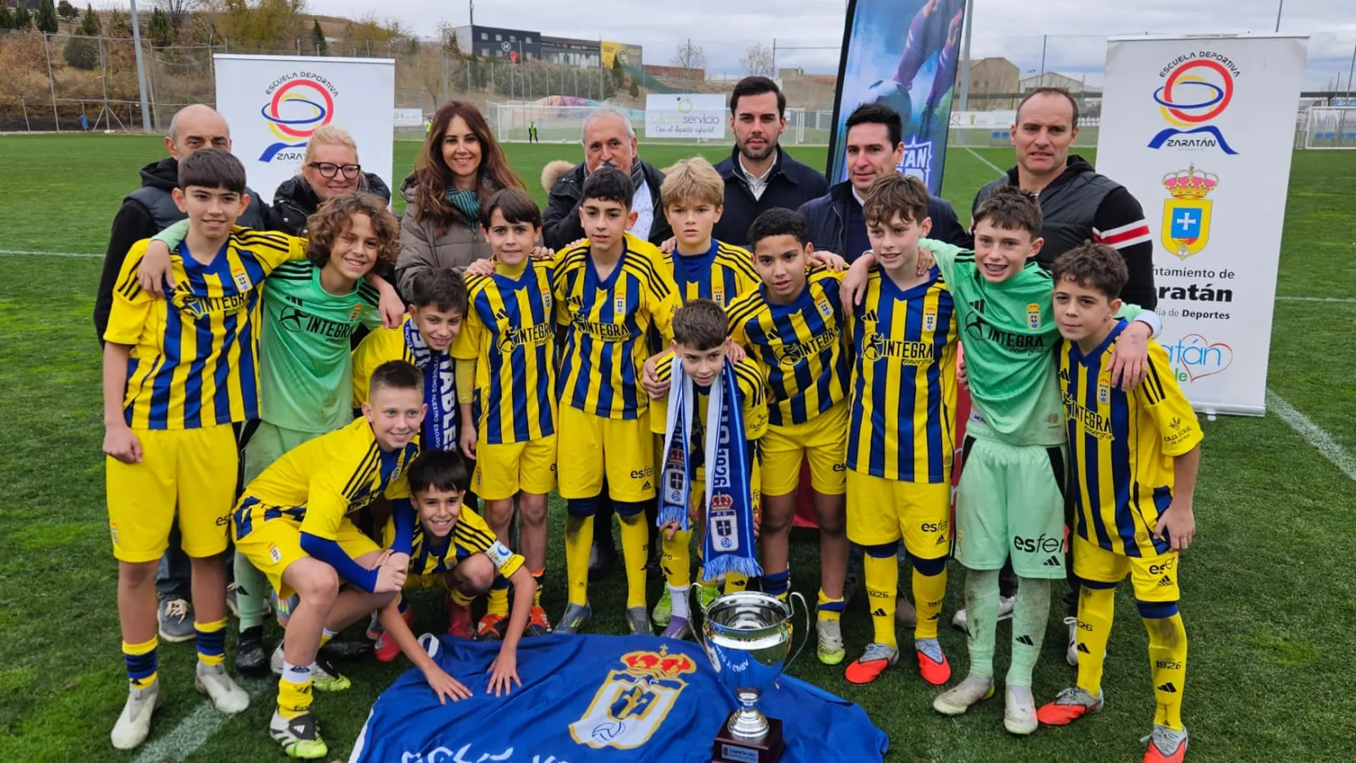 El Real Oviedo, ganador de la Zaratán Cup