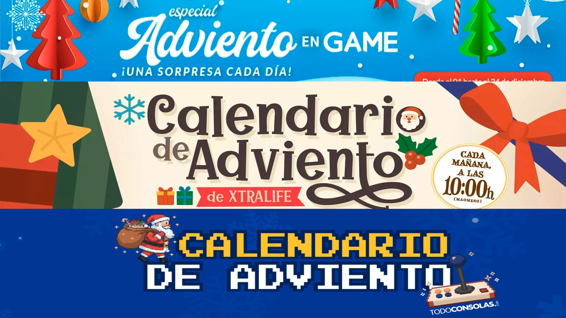 Calendarios de Adviento gaming 2025: estas empresas ofrecen oportunidades TOP cada día