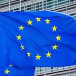 Imagen de archivo de la bandera de la Unión Europea