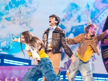 Gonzalo Pinillos durante su primer ensayo en Georgia de cara a Eurovisión Junior 2025 Gonzalo Pinillos durante su primer ensayo en Georgia de cara a Eurovisión Junior 2025