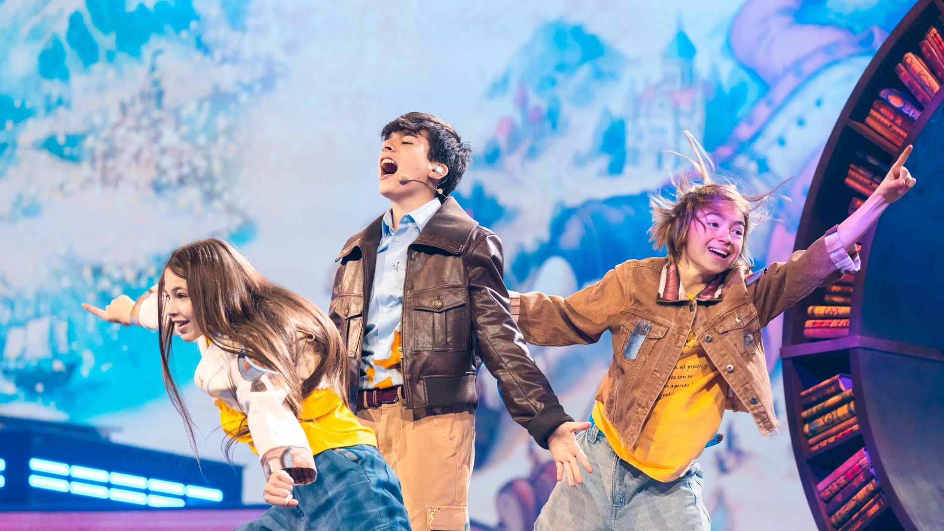 Gonzalo Pinillos durante su primer ensayo en Georgia de cara a Eurovisión Junior 2025
