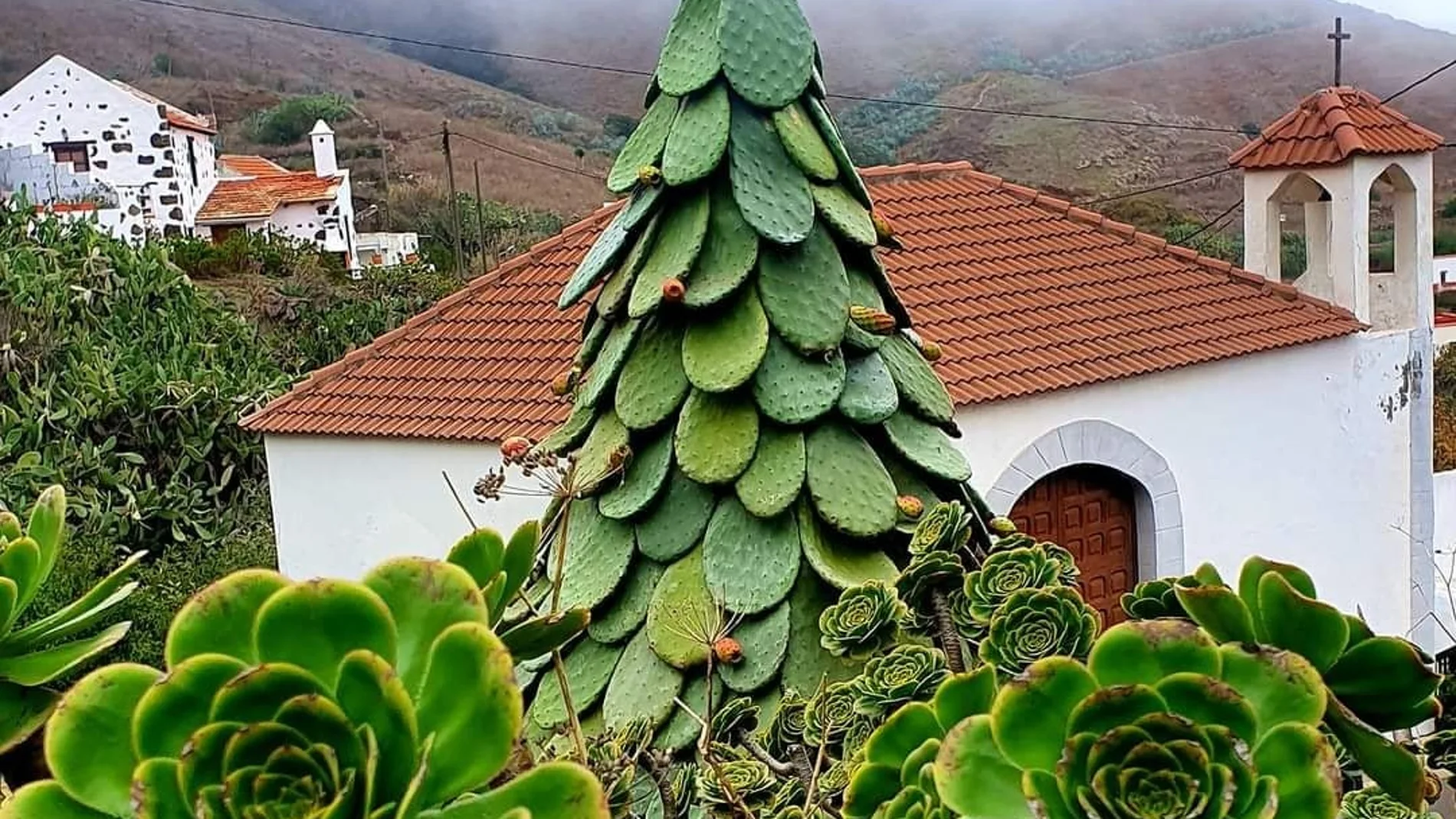 Árbol de Navidad de Tiñor, en el Hierro