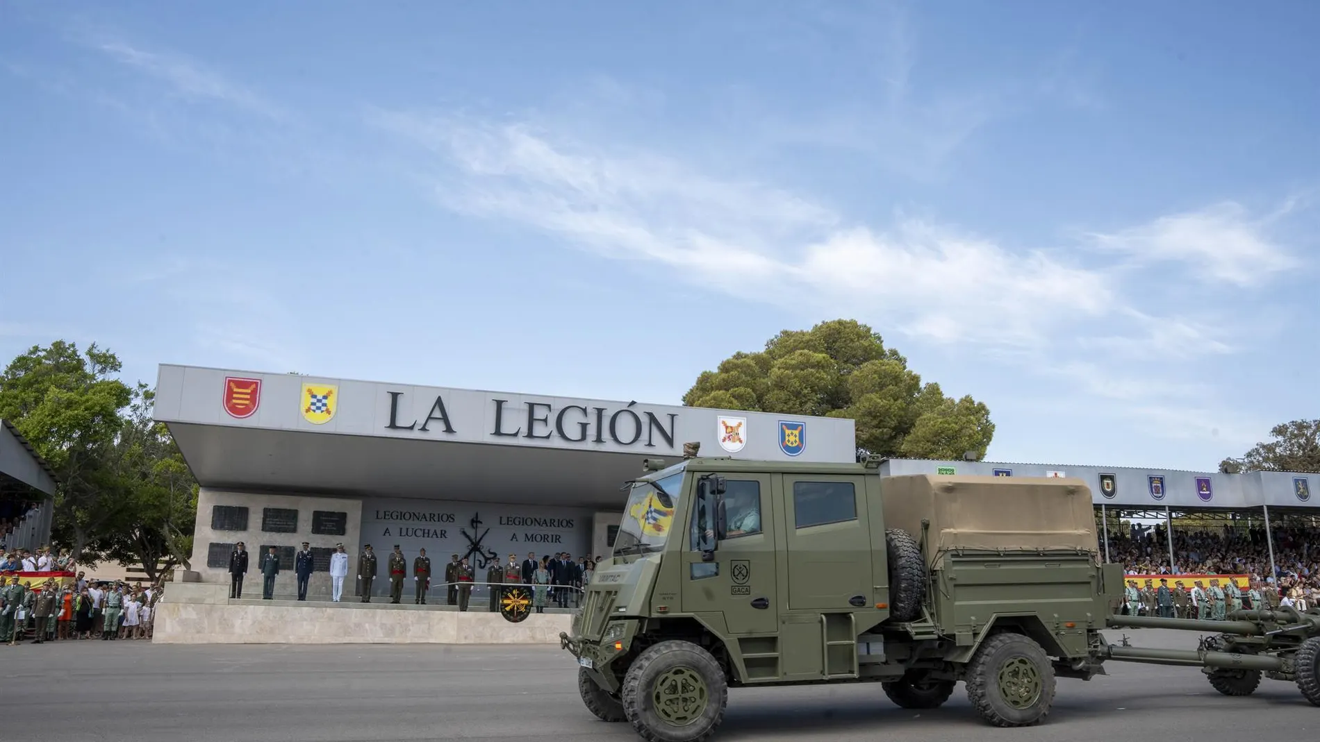 La Legión despide este lunes al contingente de más de 800 militares que partirá este mes a Eslovaquia