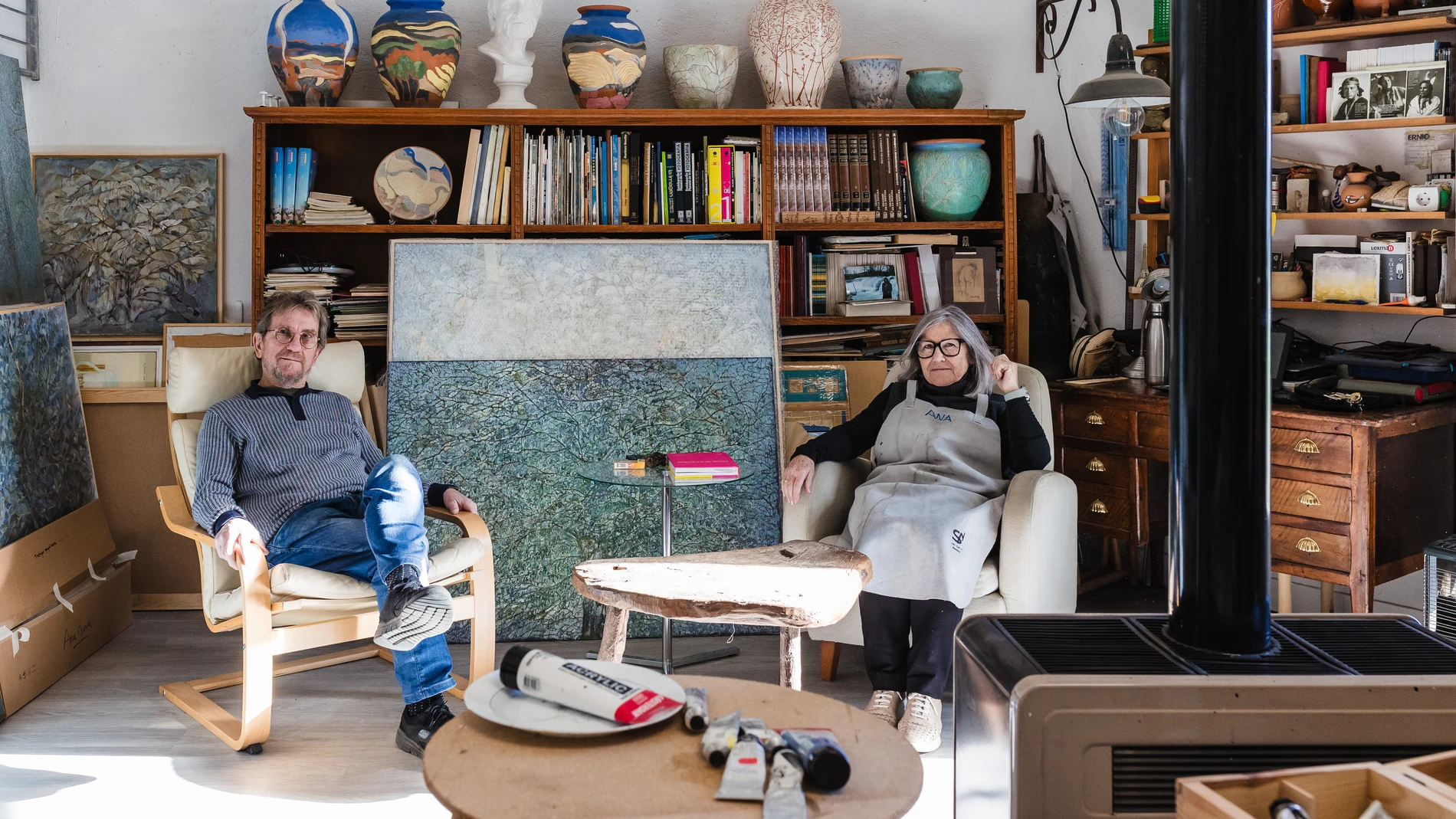 Amador Clavet y Ana Morales, una vida desde Soria para el arte