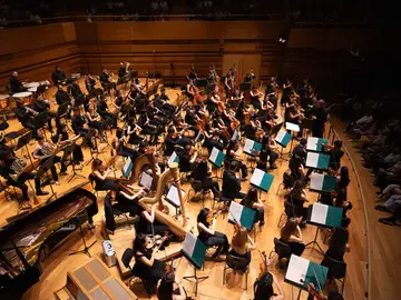 Actuación de la OSCyL Joven Actuación de la OSCyL Joven