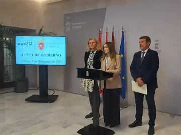 Rueda de prensa de la Junta de Gobierno del Ayuntamiento de Murcia Rueda de prensa de la Junta de Gobierno del Ayuntamiento de Murcia