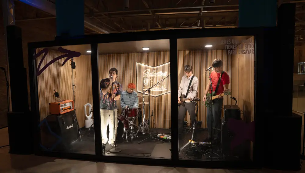 Carolina Durante, durante Ballantine's Open Studio