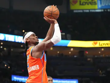 Shai Gilgeous-Alexander está por encima de los 30 puntos de media por partido Shai Gilgeous-Alexander está por encima de los 30 puntos de media por partido