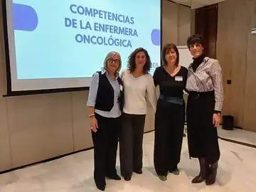 Ángeles Peñuelas, Guadalupe Fontán, Nuria Domenech y Marta de la Fuente Ángeles Peñuelas, Guadalupe Fontán, Nuria Domenech y Marta de la Fuente