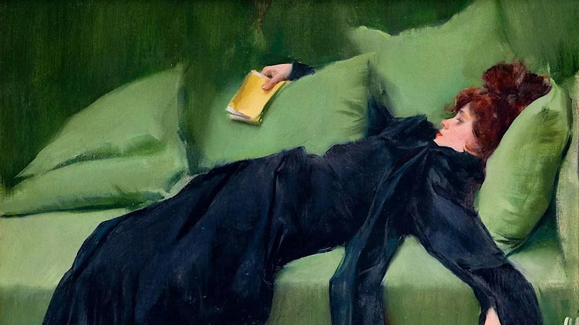 'Joven decadente' (1899), de Ramón Casas