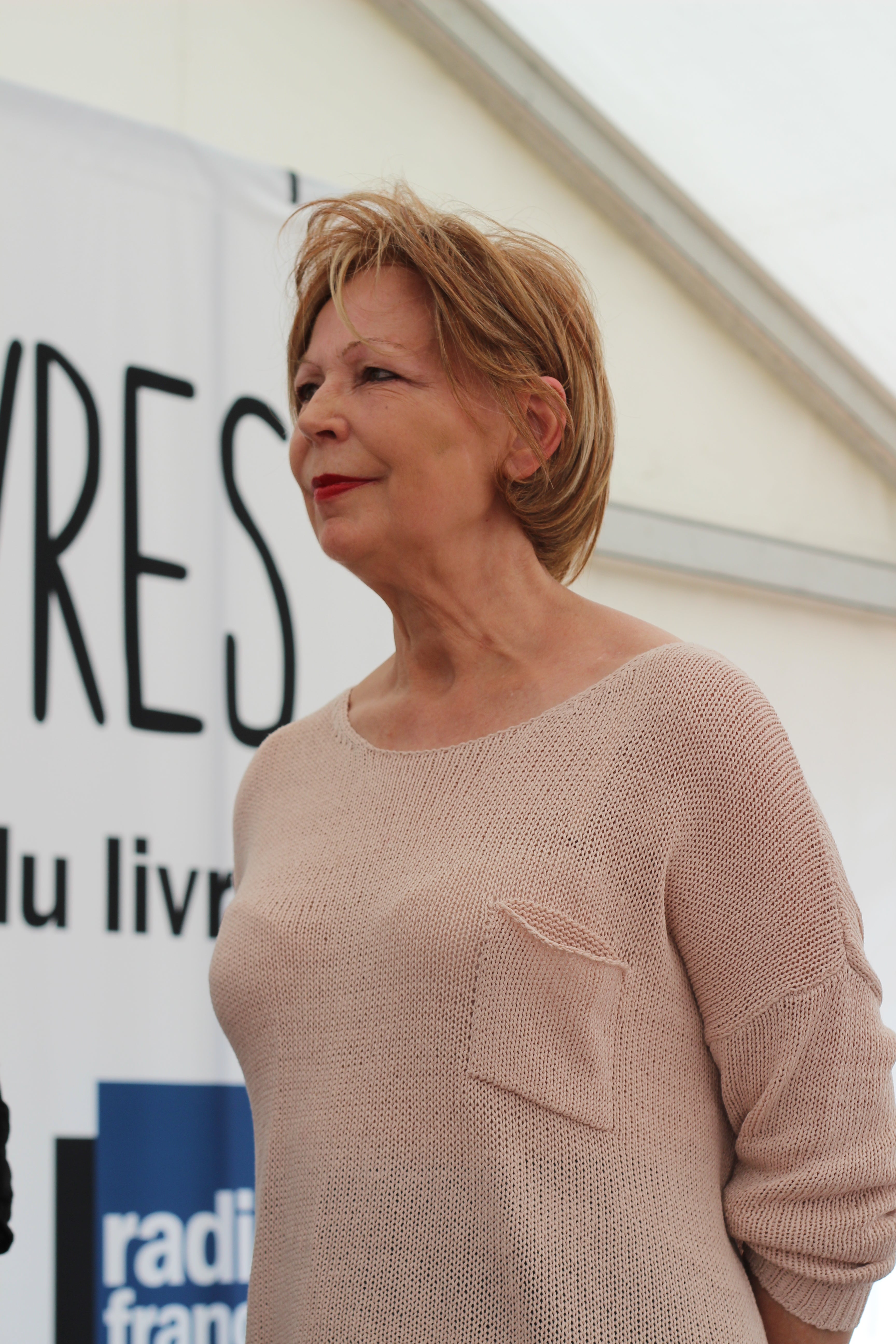 La autora francesa Lydie Salvayre, en una imagen de archivo