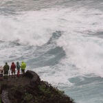 La borrasca Emilia deja muy mala mar en Canarias