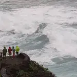 La borrasca Emilia deja muy mala mar en Canarias