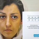 Iranian activist and Nobel Peace Prize winner Narges Mohammadi