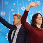 Feij&oacute;o y Ayuso asisten a la cena de navidad del PP de Madrid