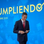 El presidente del Gobierno, Pedro S&aacute;nchez, comparece para efectuar un balance del curso pol&iacute;tico y presentar e